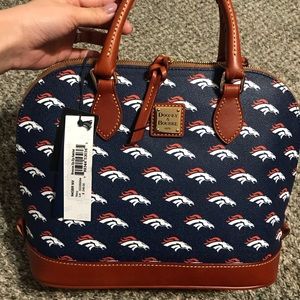 *sold* Dooney and bourke Broncos satchel